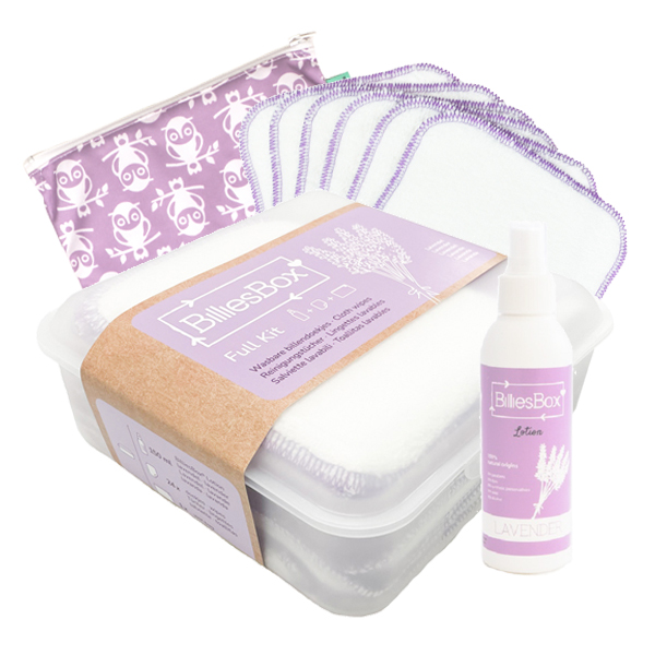 Reusable baby wipes kit BilliesBox
